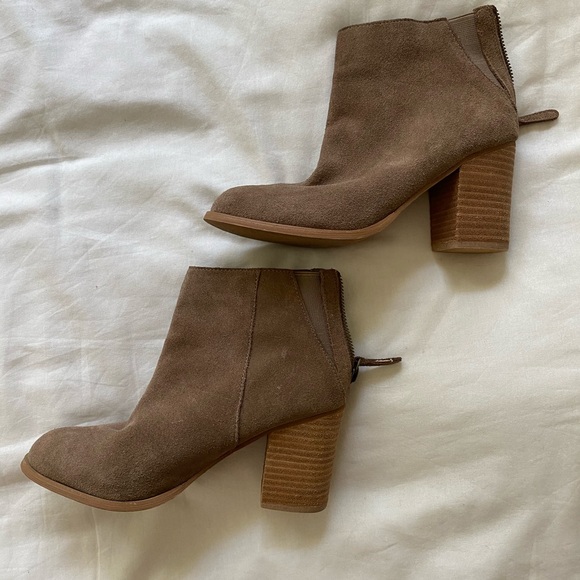 Brown Suede Boots - Picture 2 of 3